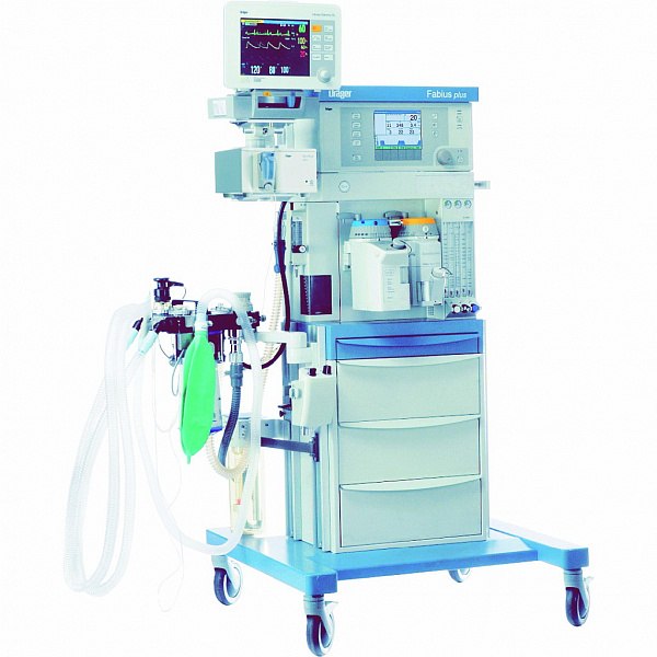 Наркозно-дыхательный аппарат Dräger Fabius plus XL